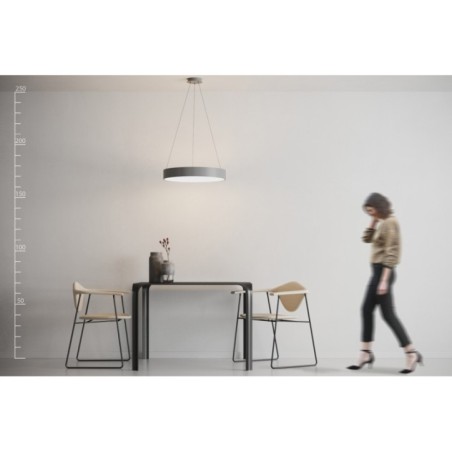 SOVANA PENDANT 55 CCT+ Remote control Szary