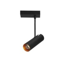 Lens Square Czarny/Złoty