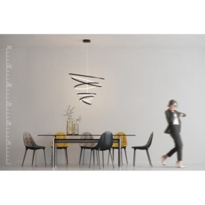 WHEEL 6 LONG DIMM Czarny