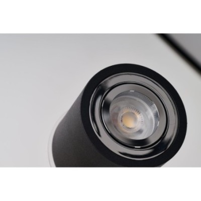 BRANT ROUND Czarny/Chrom