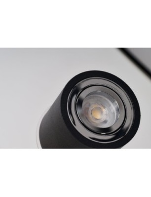 BRANT ROUND Czarny/Chrom