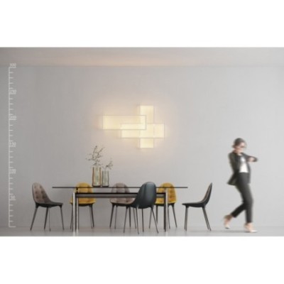 QUADRATUS WALL DIMM Biały