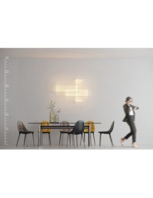 QUADRATUS WALL DIMM Biały