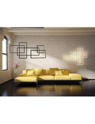 QUADRATUS WALL DIMM Czarny