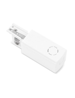 Zasilacz końcowy TRACK 3LINE END POWER RIGHT Biały