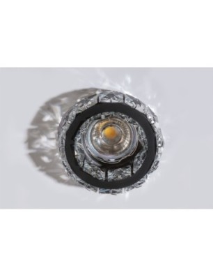 ESTER 1  Czarny / kryształ