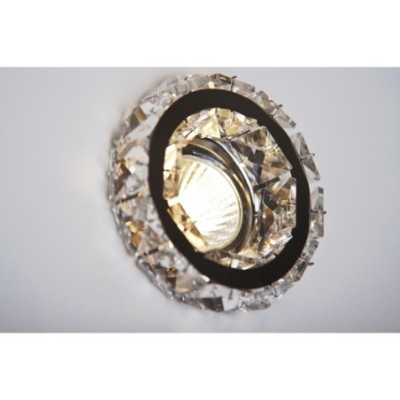 ESTER 1  Czarny / kryształ