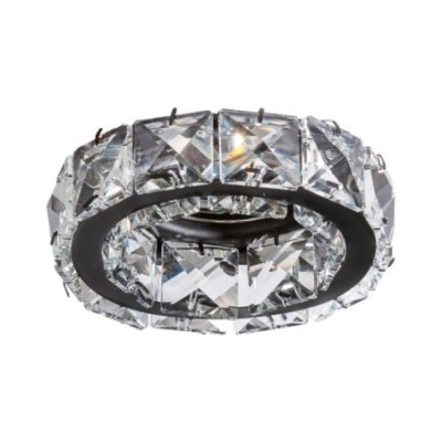 ESTER 1  Czarny / kryształ