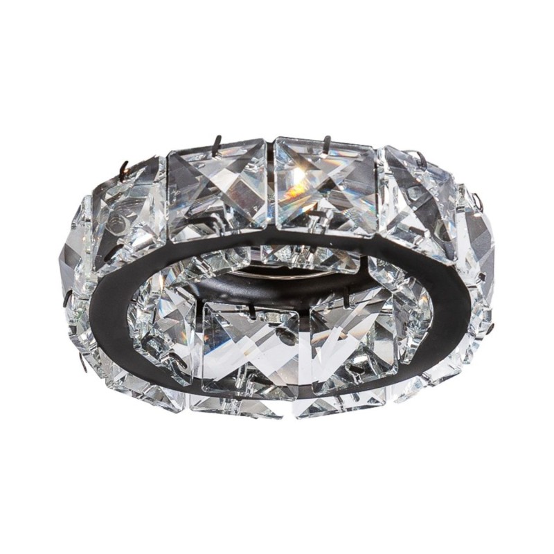 ESTER 1  Czarny / kryształ