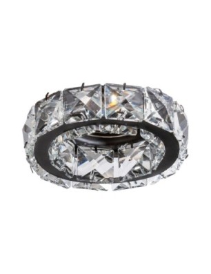 ESTER 1  Czarny / kryształ