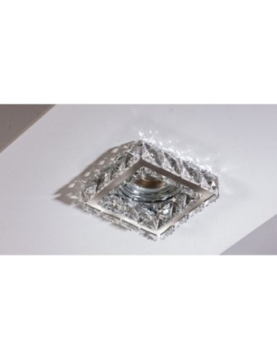 ESTER SQUARE 1 Chrom / kryształ