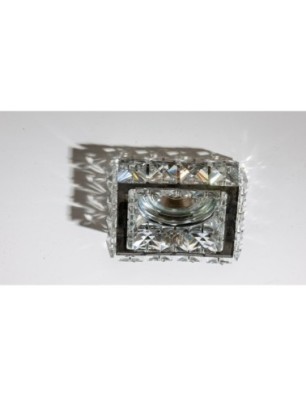 ESTER SQUARE 1 Czarny / kryształ