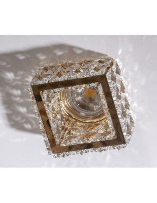 ESTER SQUARE 1 Złoty / kryształ