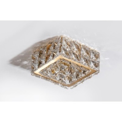 ESTER SQUARE 2 Złoty / kryształ