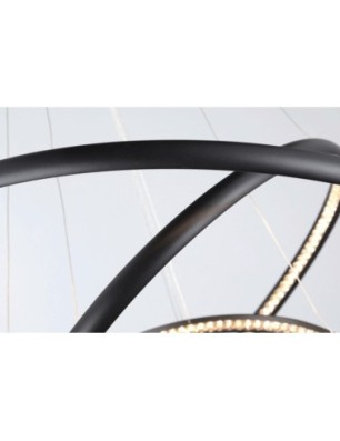 BRIGHTON 3  Czarny / kryształ