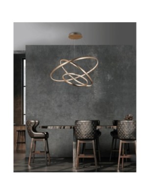 BRIGHTON 3  Złoty / kryształ