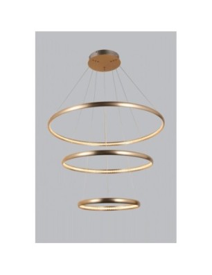 BRIGHTON 3  Złoty / kryształ