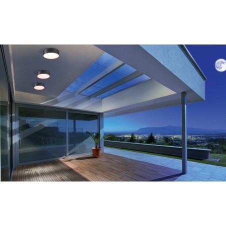 CASPER ROUND IP54 Czarny