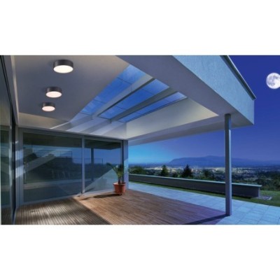 CASPER ROUND IP54 Dark Gray