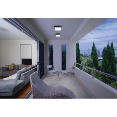 CASPER SQUARE IP54 Dark Gray