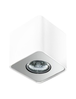 Nino 1 Biały / Aluminium