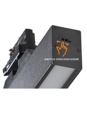 LINNEA 29 TRACK 3LINE 12W CCT Czarny