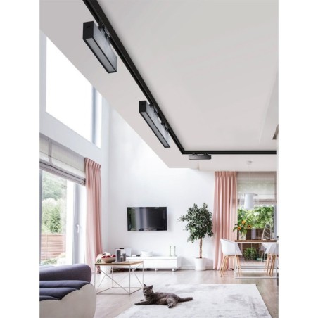 LINNEA 57 TRACK 3LINE 24W CCT Czarny