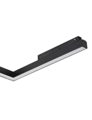 Alfa SAGA 30 TRACK MAGNETIC CORNER A  24W MILKY 120 Czarny