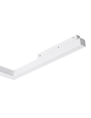 Alfa SAGA 30 TRACK MAGNETIC CORNER A  24W MILKY 120 Biały