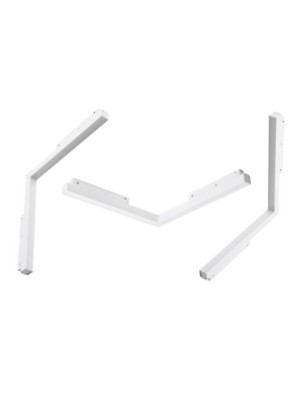 Alfa SAGA 30 TRACK MAGNETIC CORNER A  24W MILKY 120 Biały