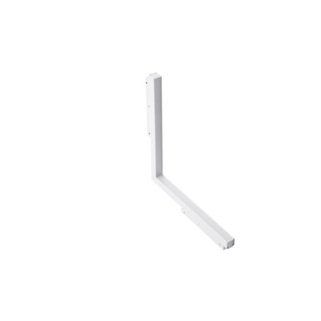 Alfa SAGA 30 TRACK MAGNETIC CORNER B  24W MILKY 120 Biały