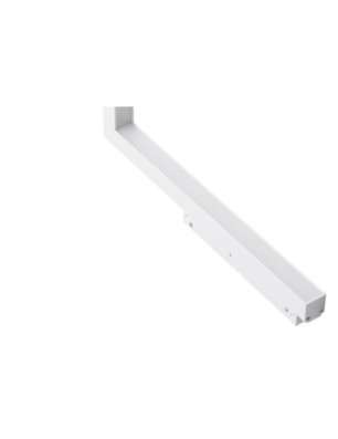 Alfa SAGA 30 TRACK MAGNETIC CORNER B  24W MILKY 120 Biały