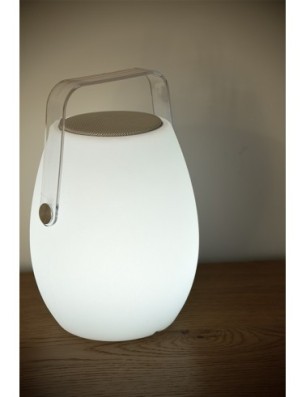 Lampa zewnętrzna z głośnikiem BOOMBOX MEDIUM + remote control