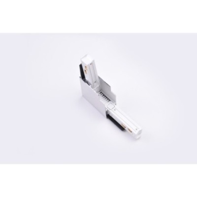 Alfa Złącze scienne L do szyny magnetycznej dwufazowej TRACK MAGNETIC 52 INNER CORNER90 Biały
