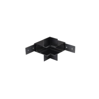 Alfa Złącze scienne L do szyny magnetycznej dwufazowej TRACK MAGNETIC 52 INNER CORNER90 GIPS2 Czarny