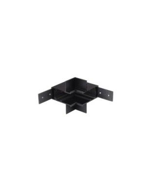 Alfa Złącze scienne L do szyny magnetycznej dwufazowej TRACK MAGNETIC 52 INNER CORNER90 GIPS2 Czarny