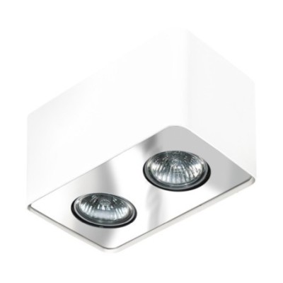 Nino 2  Biały/ chrom