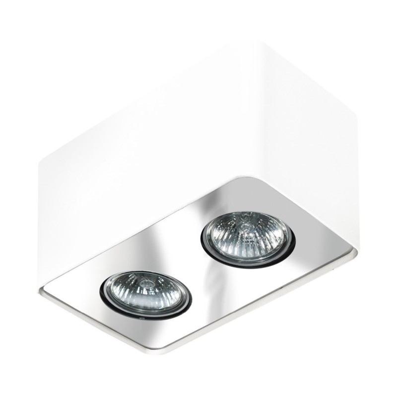 Nino 2  Biały/ chrom