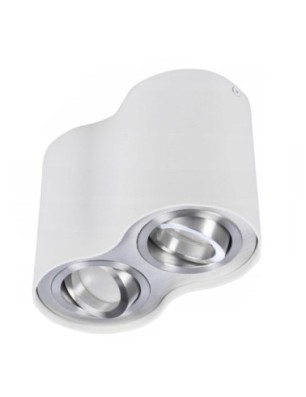 Bross 2 Biały / Aluminium