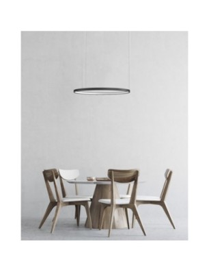 AGNES PENDANT 58 DIMM CCT SWITCH WH Czarny / Biały 