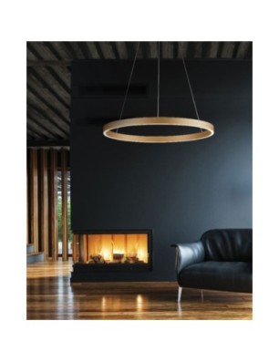 ANDREA 60 3000K DIMM (10W+40W) BK Złoty