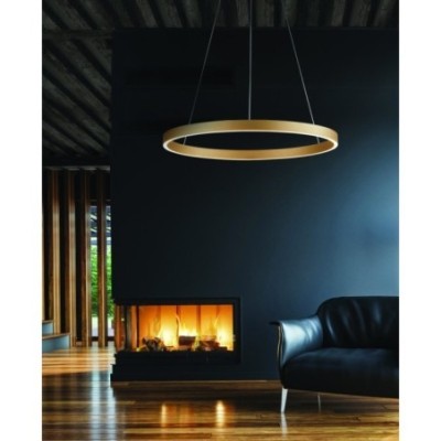 ANDREA 100 3000K DIMM (25W+65W) BK Złoty