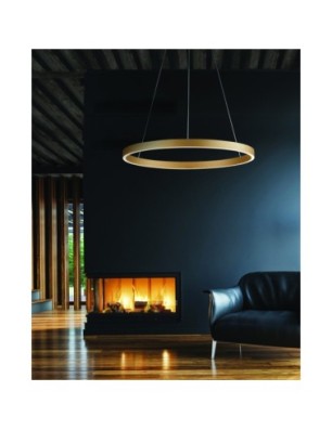 ANDREA 100 3000K DIMM (25W+65W) BK Złoty