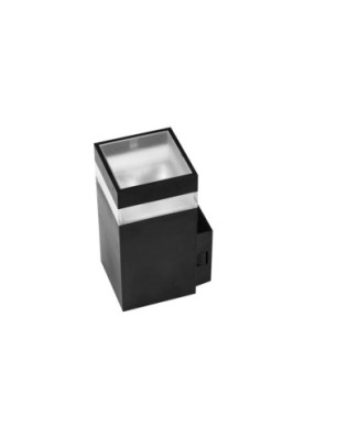 JASON SQ WALL IP65 BK Czarny