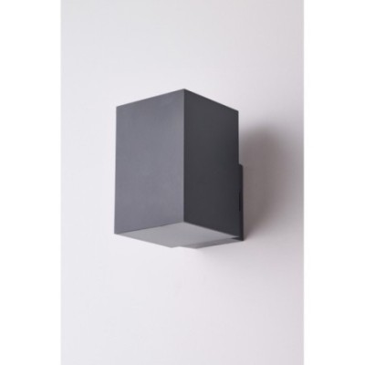 ROLAND SQ WALL IP65 DGR Dark Gray