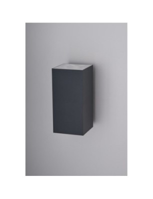 ROLAND 2 SQ WALL IP65 DGR Dark Gray