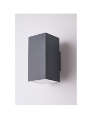 ROLAND 2 SQ WALL IP65 DGR Dark Gray