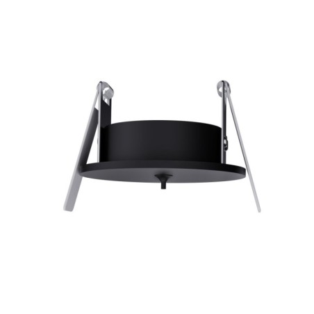 CANOPY GIPS 15cm SINGLE Czarny