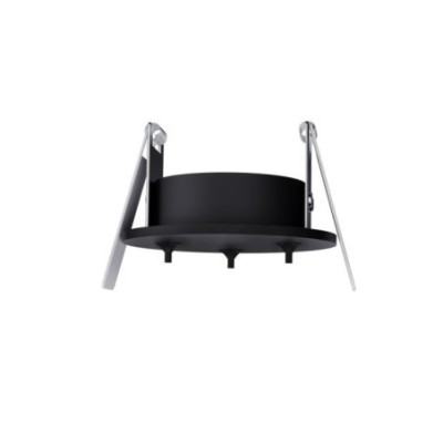 CANOPY GIPS 15cm TRIPLE Czarny