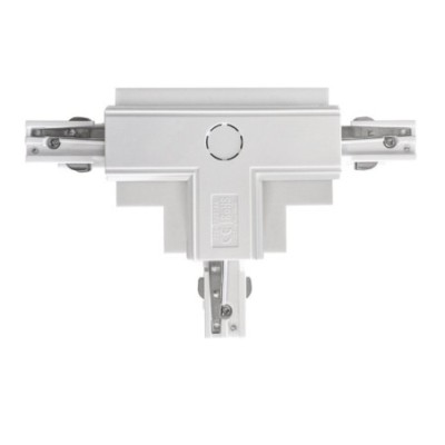 Zasilacz / złącze T prawe do szynoprzewodu podtynkowe TRACK 3LINE T CONNECTOR LEFT GIPS WH Biały